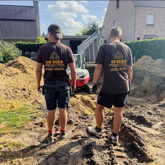 Omheiningen in beton Weelde, Antwerpen